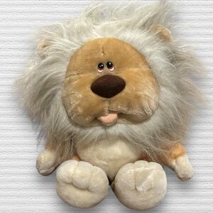 Mattel Emotions Plush LION Toy Vintage 1983